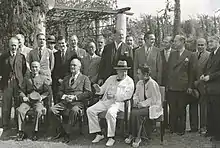 Image 55Chiang Kai-shek, Franklin D. Roosevelt, and Winston Churchill meeting at the Cairo Conference in 1943 (from Diplomatic history of World War II)