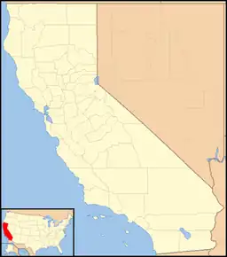 Pulga, California is located in California