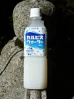 Bottle of Calpis Water