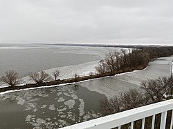 Calumet Harbor from the Calumet Light.