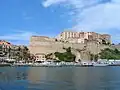 The port citadel viewed from the port