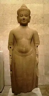 A Cambodian Buddha, 14th century