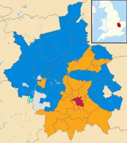 2021 results map