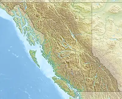 Mount Begbie is located in British Columbia