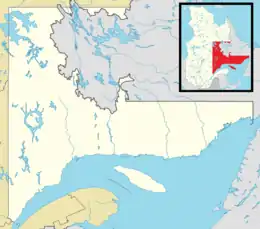 Baie-Johan-Beetz is located in Côte-Nord region, Quebec