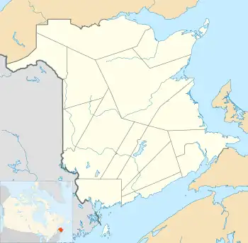 CSB5 is located in New Brunswick