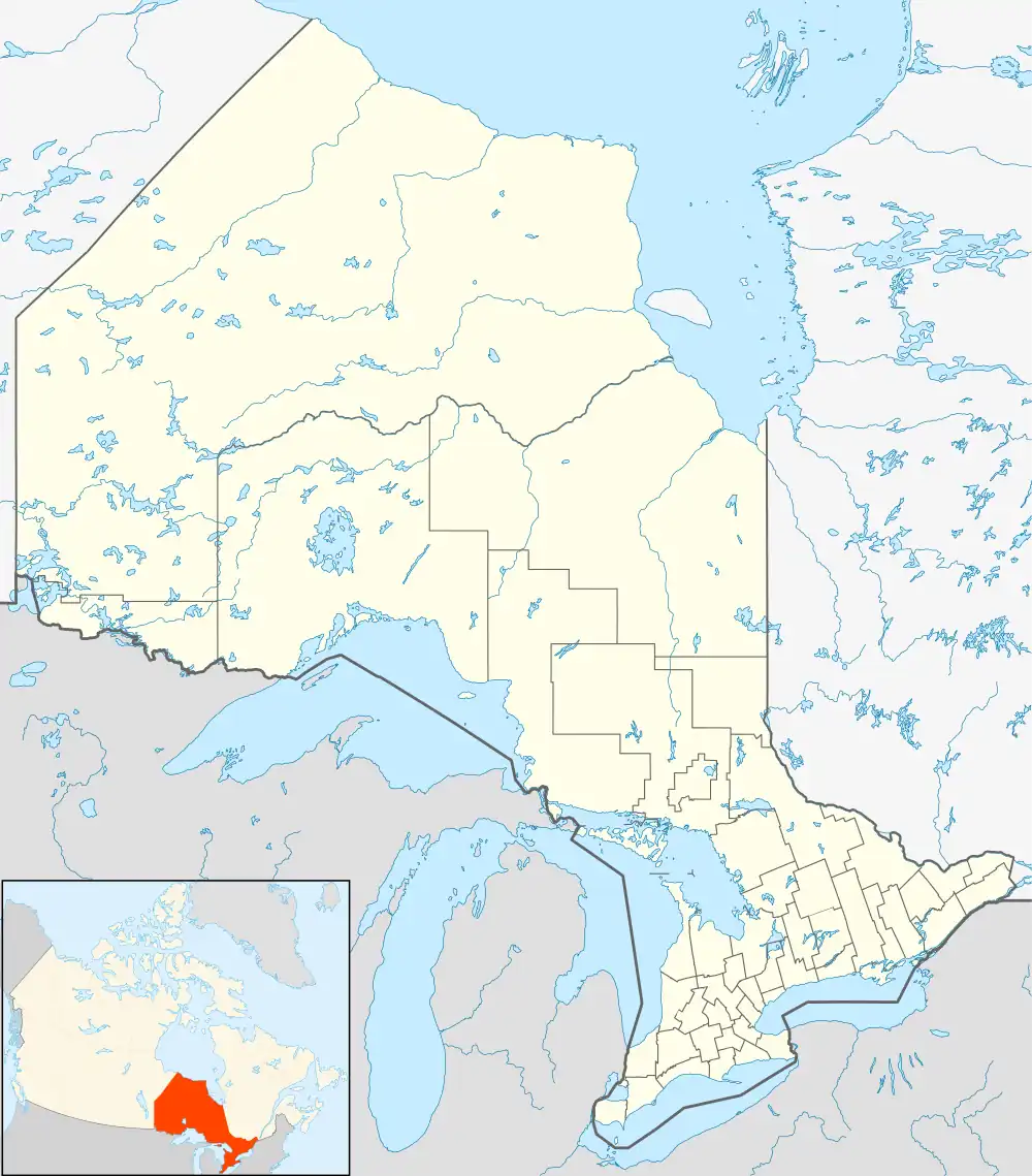 Rabbit Lake Occurrence is located in Ontario