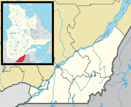 Saint-Sébastien is located in Southern Quebec