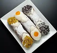 Sicilian cannoli