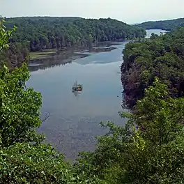 Canopus Lake in Clarence Fahnestock State Park