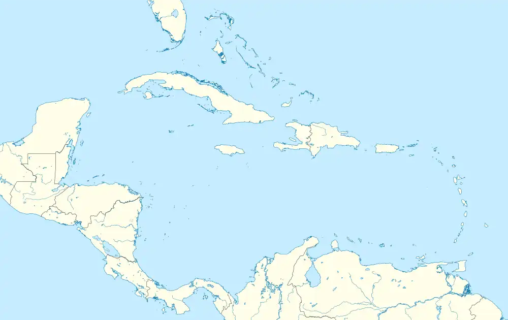 Saliente is located in Caribbean