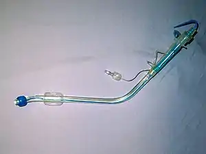 A Carlens double-lumen endotracheal tube