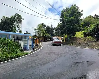 Puerto Rico Highway 809 in Cedro Arriba