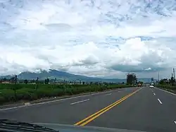 Panamericana – Pan American Highway – in Pichincha, Ecuador, near Cashapamba