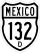 Federal Highway 132D shield