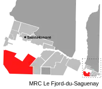 Location of Lac-Ministuk