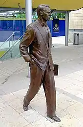 Statue of Cary Grant in Bristol, UK