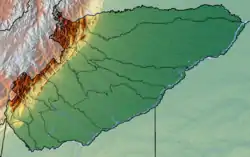 Topography of the department