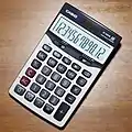 Casio JF-120VB desk calculator