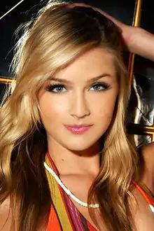 Miss California Teen USA 2013 and Miss Teen USA 2013, Cassidy Wolf, Irvine, California on January 4, 2014