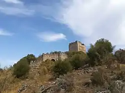 Peñafiel Palace in Zarza la Mayor