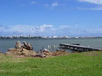 View of the San Juan Bay from the Cataño shore