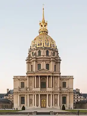 Dôme des Invalides, Paris, by Jules Hardouin-Mansart, 1677-1706