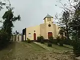 A catholic church in the village of Delatte