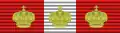 Grand Cordon of the Order of the Crown of Italy (5 July 1873) - ribbon for ordinary uniform