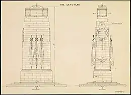 Rough sketch of a monument