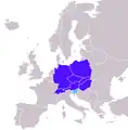 Central European countries in Encarta Encyclopedia (2009):  Central European countries  Slovenia in "south central Europe"