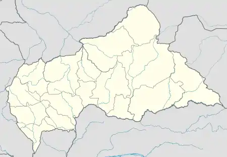 Kounda-Papaye is located in Central African Republic