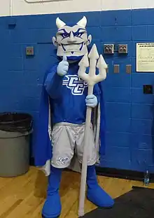 Mascot of the Central Connecticut State University athletic teams