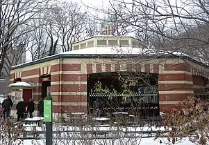 Central Park Carousel at Central Park in New York City.