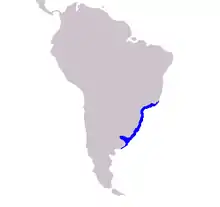 La Plata dolphin range