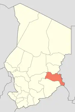 Daguessa is located in Chad