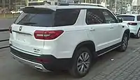 Changan CS95 pre-facelift rear.