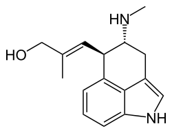 Chanoclavine structure