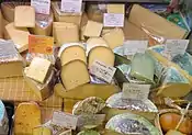 Various cheeses