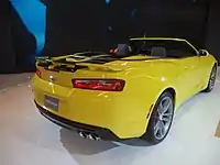 Camaro SS convertible (2016)