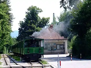 Prien am Chiemsee Chiemseebahnhof in July 2006