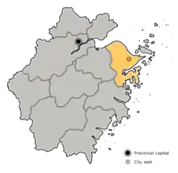 Ningbo in Zhejiang