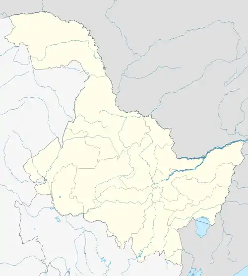 Beiji is located in Heilongjiang