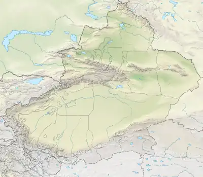 Almaliq, Xinjiang is located in Xinjiang