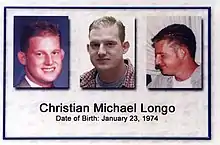 FBI profile images of Christian Longo