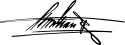 Christian X's signature