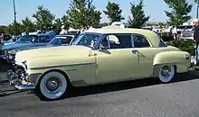 1951 Chrysler New Yorker Deluxe Newport hardtop coupe