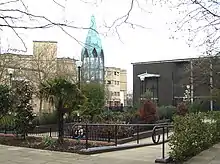 Church Garden: the area in front of St. Martin's Church in Basildon Town Centre is landscaped