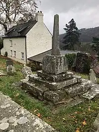 Church cross, St Martin's, Cwmyoy, Monmouthshire