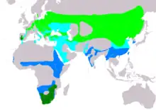 Map of range